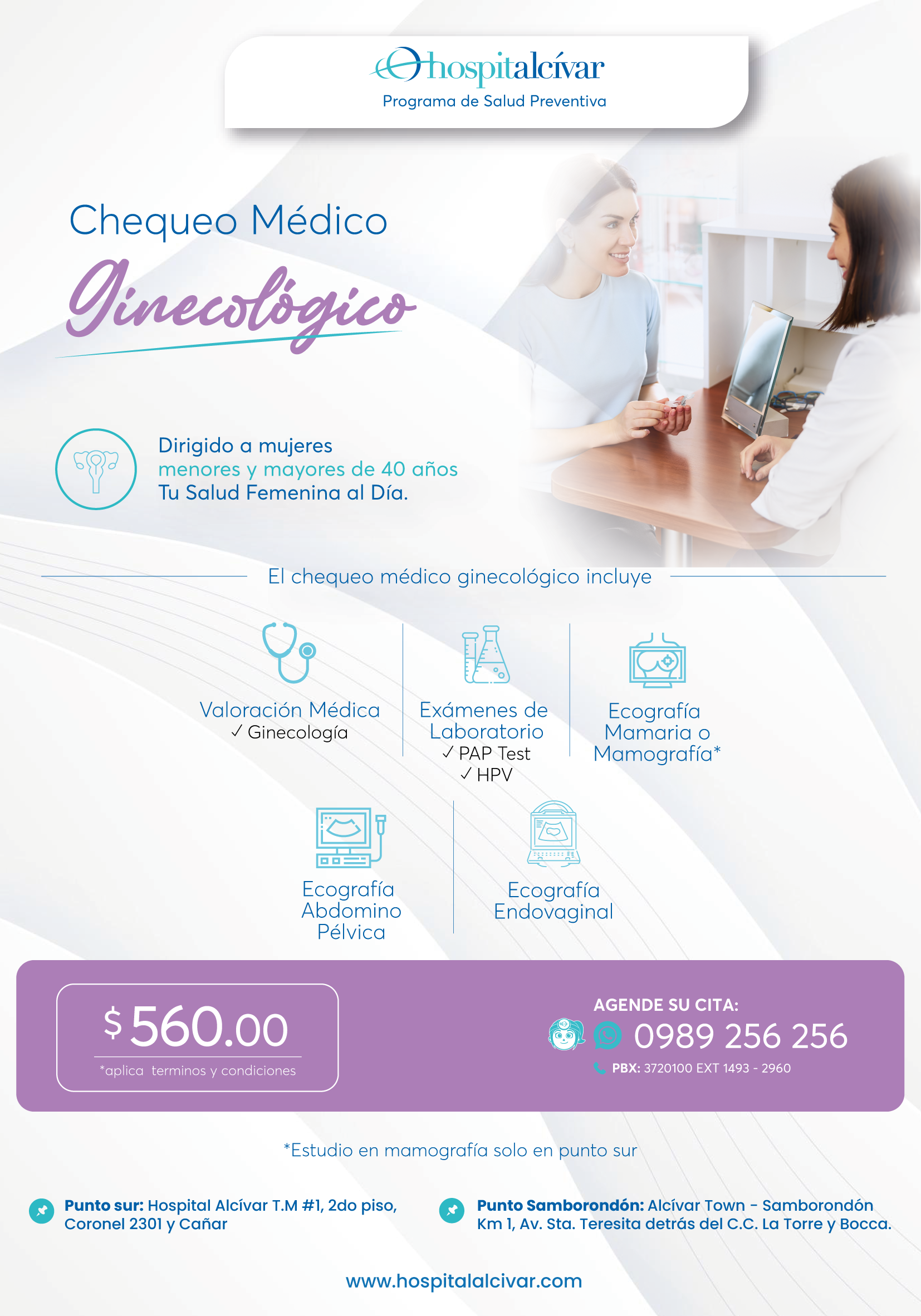 Chequeo Médico Ginecológico