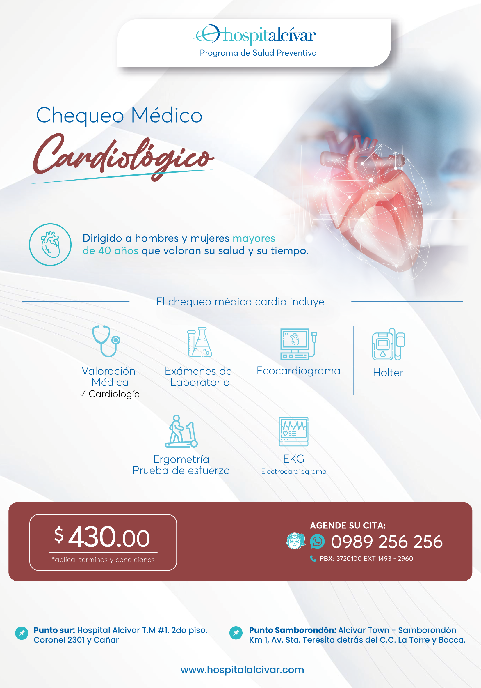 Chequeo Médico Cardiológico
